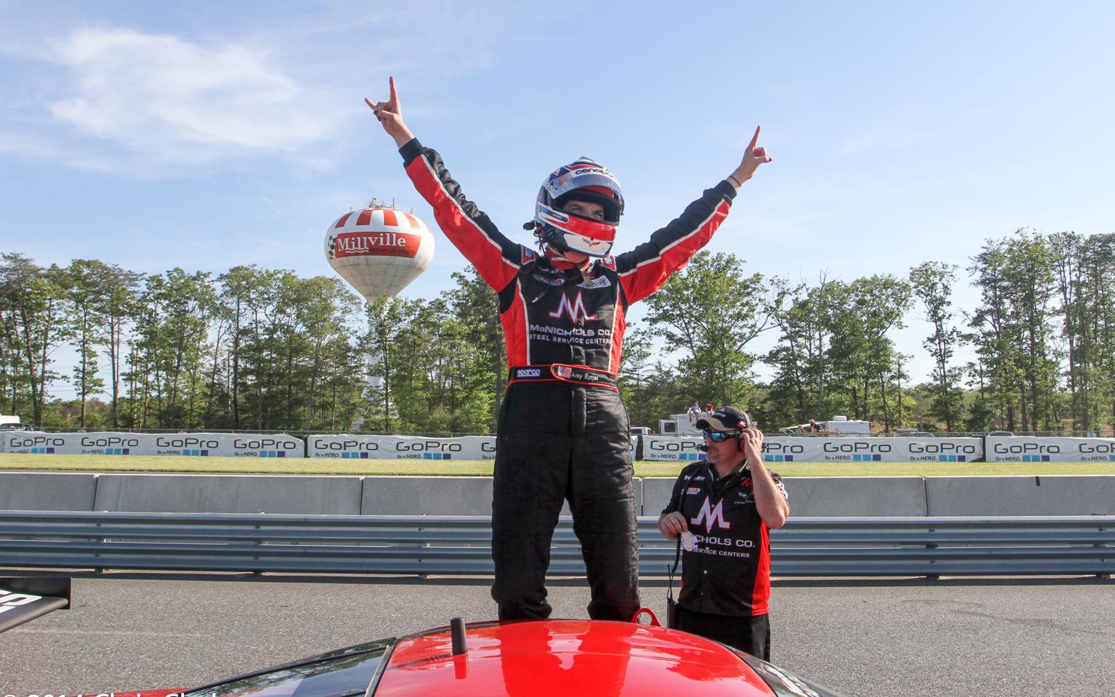 Amy Ruman captures flag-to-flag victory at New Jersey Motorsports Park